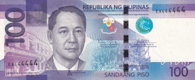 Philippines, 100 Piso, 2015, UNC, p208a, Radar
UNC
Estimate: $60-120