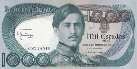 Portugal, 1.000 Escudos, 1981, AUNC(+), p175c
AUNC(+)
Estimate: $15-30
