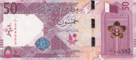Qatar, 50 Riyals, 2020, UNC, pNew
UNC
Estimate: $25-50