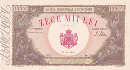 Romania, 10.000 Lei, 1946, UNC(-), p57
UNC(-)
Estimate: $30-60