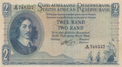 South Africa, 2 Rand, 1961/1965, XF, p105b
XF
Estimate: $20-40