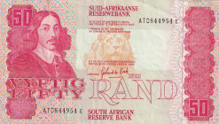 South Africa, 50 Rand, 1984, XF, p122a
XF
Estimate: $15-30