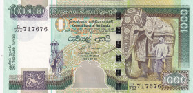 Sri Lanka, 1.000 Rupees, 2006, UNC, p120d
UNC
Estimate: $20-40