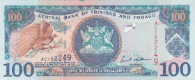 Trinidad & Tobago, 100 Dollars, 2002, AUNC, p45
AUNC
Estimate: $20-40
