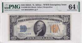 United States of America, 10 Dollars, 1934, UNC, p415Y
UNC
PMG 64 EPQ, World War 2
Estimate: $200-400