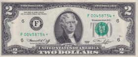 United States of America, 2 Dollars, 1976, UNC, p461, REPLACEMENT
UNC
Estimate: $25-50