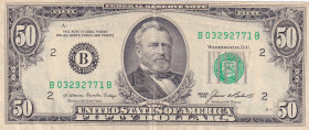 United States of America, 50 Dollars, 1985, XF, p478
XF
Estimate: $50-100