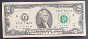 United States of America, 2 Dollars, 2009, UNC, p530A, BUNDLE
UNC
(Total 100 consecutive banknotes)
Estimate: $200-400