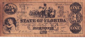 United States of America, 1 Dollar, 1863, XF, 
XF
Confederate States of America, Counterfeit
Estimate: $75-150