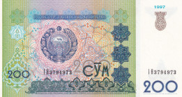 Uzbekistan, 200 Sum, 1997, UNC, p80, Radar
UNC
Estimate: $15-30