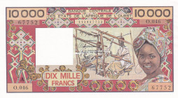 West African States, 10.000 Francs, 1977/1992, UNC, p109Aj
UNC
Light handling, "A'' Ivory Coast
Estimate: $150-300