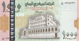 Yemen Arab Republic, 1.000 Rials, 1998, UNC, p32, REPLACEMENT
UNC
Estimate: $20-40