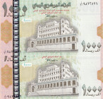 Yemen Arab Republic, 1.000 Rials, 1998, UNC(-), p32, (Total 2 consecutive banknotes)
UNC(-)
Estimate: $20-40
