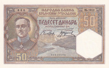 Yugoslavia, 50 Dinara, 1931, UNC, p28
UNC
Estimate: $20-40