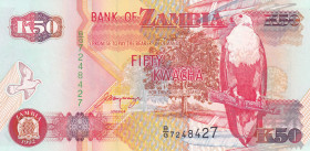 Zambia, 50 Kwacha, 1992, UNC, p37b, Radar
UNC
Estimate: $15-30