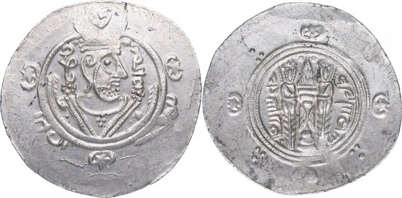 425-405 d.C. Imperio Sasánida. Dracma. (Traité-II/2.9). (GRPC Lydia). Ag. 2,24 g...