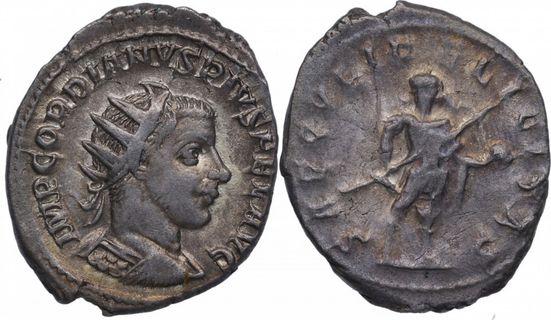 242-244 dC. Marco Antonio Gordiano Pío, Gordiano III (238-244 dC). Antioquía. An...