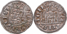 1284-1295. Sancho IV (1284-1295). Burgos. Cornado. Ve. 0,78 g. EBC-. Est.40.
