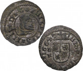 1664. Felipe IV (1621-1665). Coruña. 8 Maravedis. Ve. 1,43 g. RARA. Sin marca de valor. EBC-. Est.200.