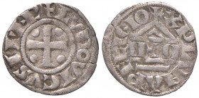 Ludovico II (855-875) - Denaro di stampo largo - MIR 10 RR 1,09 grammi. Tosato.
BB+