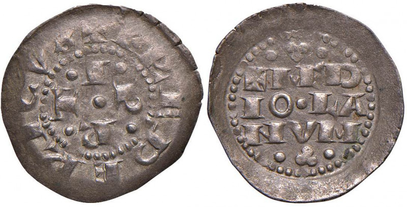 Monetazione comunale - A nome dell'Imperatore Federico (1185-1240) - Denaro impe...