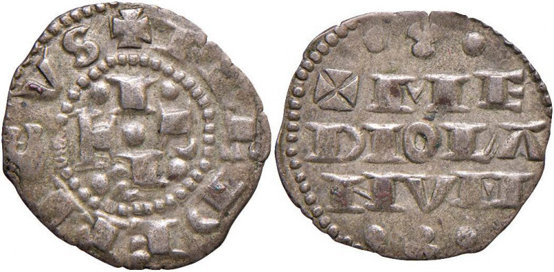 Monetazione comunale - A nome dell'Imperatore Federico (1240-1310) - Denaro impe...