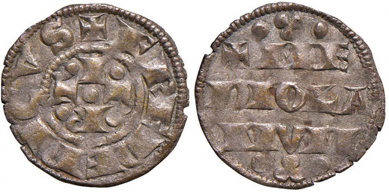 Monetazione comunale - A nome dell'Imperatore Federico (1240-1310) - Denaro impe...
