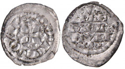 Azzone Visconti (1329-1339) - Denaro imperiale - MIR 90 NC 0,74 grammi. Con argentatura quasi integra!
SPL-FDC