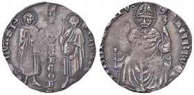 Giovanni Visconti (1349-1354) - Grosso da 2 Soldi - MIR 97 RR 2,72 grammi. Schiacciature.
qSPL
