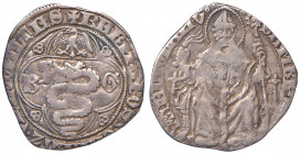 Barnabò e Galeazzo II Visconti (1355-1378) - Pegione - MIR 104/1 C 2,49 grammi.
BB