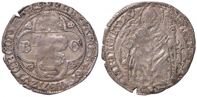 Barnabò e Galeazzo II Visconti (1355-1378) - Pegione - MIR 104/1 C 2,42 grammi....