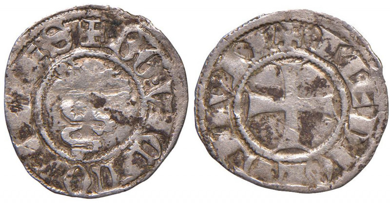 Barnabò e Galeazzo II Visconti (1355-1378) - Sesino - MIR 105/1 C 1,00 grammi. O...