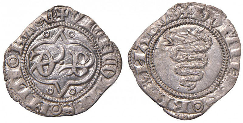 Barnabò Visconti (1378-1385) - Sesino - MIR 114/1 C 1,00 grammi. Ottimo esemplar...