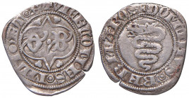 Barnabò Visconti (1378-1385) - Sesino - MIR 114/4 R 1,37 grammi.
BB+