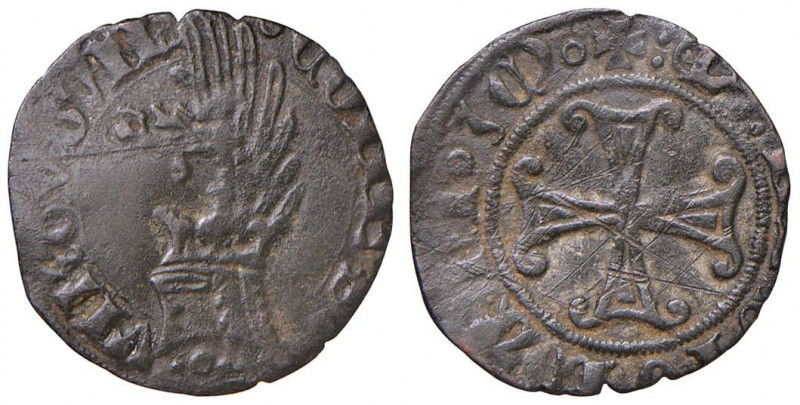 Gian Galeazzo Visconti (1385-1402) - Sesino - MIR 129/3 RR 0,93 grammi.
BB