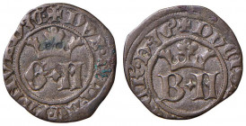 Bianca Maria Visconti e Galeazzo Maria Sforza (1466-1468) - Trillina - MIR 197 NC 0,98 grammi. Minime ossidazioni verdi.
BB-SPL
