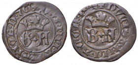 Bianca Maria Visconti e Galeazzo Maria Sforza (1466-1468) - Trillina - MIR 197 NC 0,65 grammi.
BB+