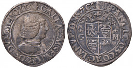 Galeazzo Maria Sforza (1468-1476) - Mezzo Testone - MIR 202/3 R 4,91 grammi.
m.BB