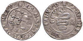 Galeazzo Maria Sforza (1468-1476) - Grosso da 5 Soldi - MIR 204 C 2,95 grammi.
BB+