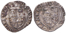 Galeazzo Maria Sforza (1468-1476) - Soldo - MIR 208/2 C 1,15 grammi. Ossidazioni scure.
QBB-BB