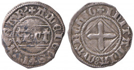 Amedeo VIII - Duca (1416-1440) - Quarto di grosso secondo tipo (savoiardo) - MIR 143 d NC 1,22 grammi.
BB+