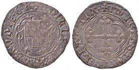 Ludovico (1440-1465) - Grosso - MIR 200 var manca RRR 2,51 grammi. Nella legenda al dritto: “+PhILI-B.DVX.SABAUDIE.G.R.” Interessante variante non cen...