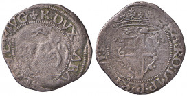 Carlo II - Duca (1504-1553) - Cavallotto 1552 o 1553 - MIR 382 g/h NC 2,78 grammi.
BB