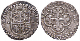Emanuele Filiberto - Duca (1553-1580) - Soldo 1571 secondo tipo (Bourg) - MIR 534 at NC 1,49 grammi.
BB+
