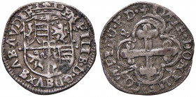 Emanuele Filiberto - Duca (1553-1580) - Soldo 1578 quarto tipo (Borug) - MIR 536 e NC 1,68 grammi.
m.BB