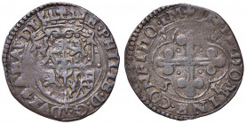Emanuele Filiberto - Duca (1553-1580) - Soldo 1578 quarto tipo (Chambery) - MIR 536 f NC 1,61 grammi.
BB+