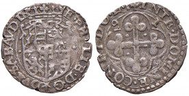 Emanuele Filiberto - Duca (1553-1580) - Soldo 1579 quarto tipo (Chambery) - MIR 536 h NC 1,68 grammi.
BB