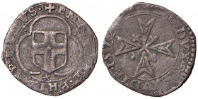 Emanuele Filiberto - Duca (1553-1580) - Parpagliola 1579 (Chambery) - MIR 537 f NC 1,83 grammi.
BB
