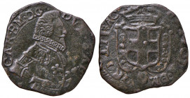 Carlo Emanuele I (1580-1630) - Fiorino 1629 terzo tipo - MIR 653 b R 3,43 grammi.
SPL