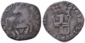 Carlo Emanuele I (1580-1630) - Cavallotto 1610 secondo tipo (Vercelli) - MIR 657 b R5 1,74 grammi.
qBB